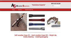 Desktop Screenshot of anodizesolutions.com